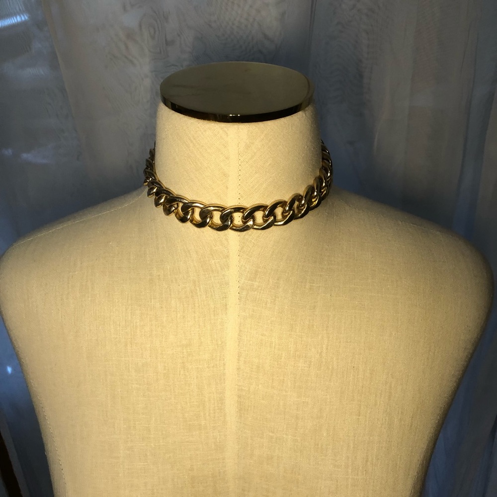 ALDO CHAIN CHOKER NECKLACE